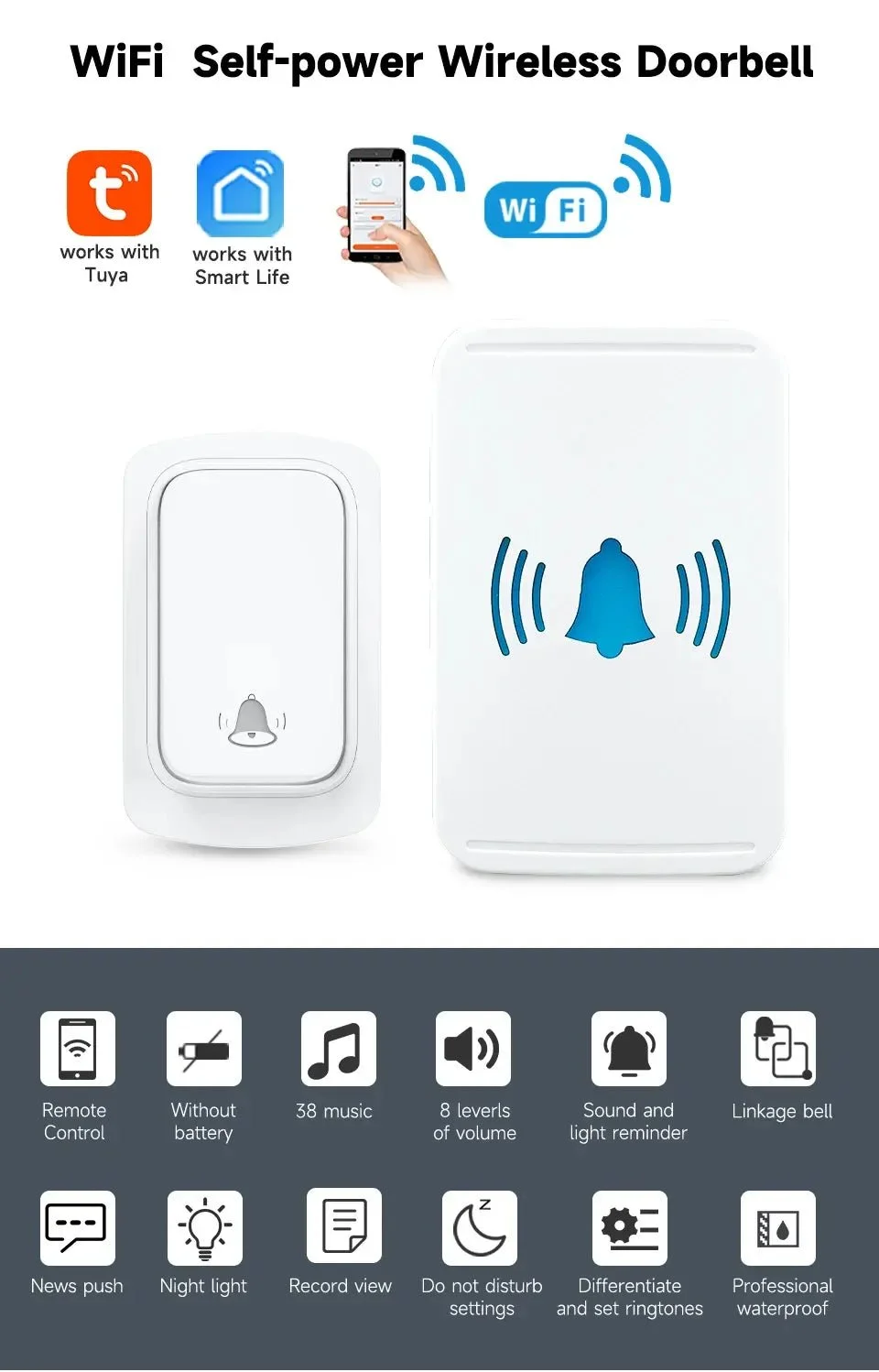 Denler DC1 WiFi Doorbell product image 6